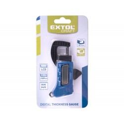 Mikrométer digitális, műanyag