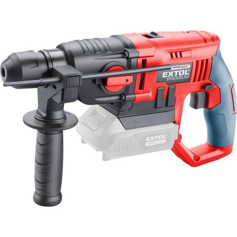Ütvefúró SDS Plus akkus 20V Akku és Töltő nélkül Ütvefúró SDS Plus akkus 20V Akku és Töltő nélkül