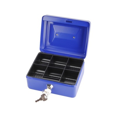 Pénzkazetta acél 2db kulccsal