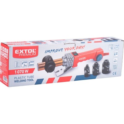 Műanyagcső hegesztő gép 1070W Extol P.