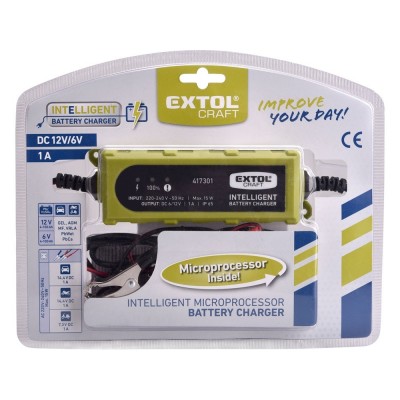 Akkutöltő, autós 4-100Ah