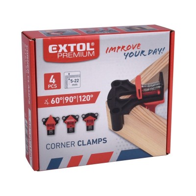 Derékszög szorító csipesz klt.4db