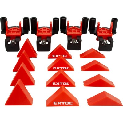 Derékszög szorító csipesz klt.4db