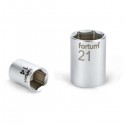 Dugófej, 1/2", 61CrV5, mattkróm, FORTUM